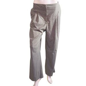 House of Harlow 1960 Glen Plaid Wide Leg Trousers Medium